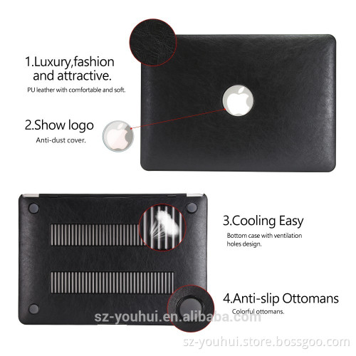 Latest Version Leather Case For Mac Book Pro 15 Cover